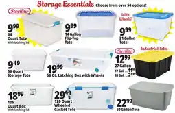 Ocean State Job Lot Storage Totes offer