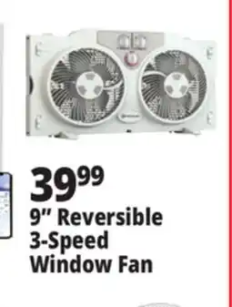 Ocean State Job Lot Penguin 9 Twin Window Fan offer
