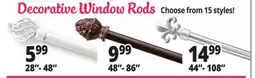 Ocean State Job Lot Decorative Window Rods offer