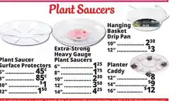 Ocean State Job Lot Vinyl Plant Saucer offer