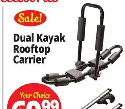 Ocean State Job Lot Dual Kayak Rooftop Carrier offer