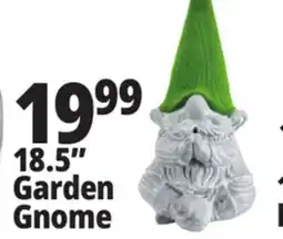 Ocean State Job Lot Outdoor Living Accents Resin Garden Gnome 16.5 offer