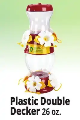 Ocean State Job Lot Perky-Pet Double Decker Hummingbird Feeder offer