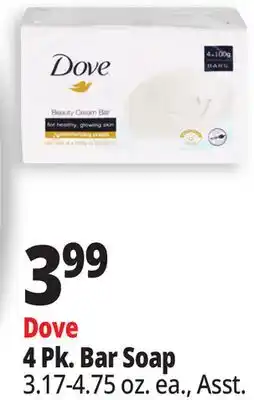 Ocean State Job Lot Dove Bar Soap offer