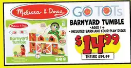 Ollie's Melissa & Doug-BARNYARD TUMBLE offer