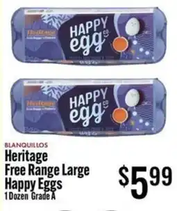 Jons International Heritage free range large happy eggs offer