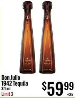 Jons International Don Julio 1942 Tequila offer