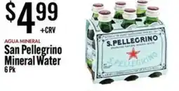 Jons International San pellegrino mineral water offer