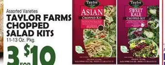 Bravo Supermarkets TAYLOR FARMS CHOPPED SALAD KITS offer