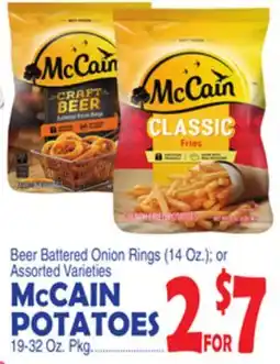 Bravo Supermarkets McCAIN POTATOES 19-32 Oz. Pkg offer