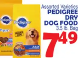 Bravo Supermarkets PEDIGREE DRY DOG FOOD offer