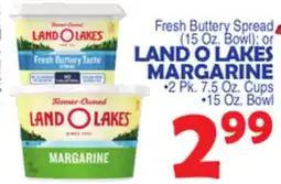 Bravo Supermarkets LAND O LAKES MARGARINE offer