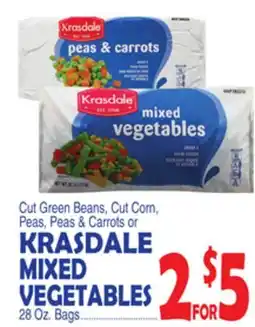Bravo Supermarkets KRASDALE MIXED VEGETABLES offer