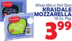 Bravo Supermarkets KRASDALE MOZZARELLA offer