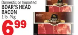Bravo Supermarkets BOAR'S HEAD BACON offer