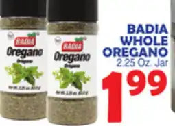 Bravo Supermarkets BADIA WHOLE OREGANO offer