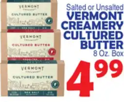 Bravo Supermarkets VERMONT CREAMERY CULTURED BUTTER offer