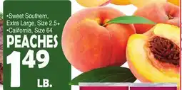 Bravo Supermarkets PEACHES offer