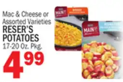 Bravo Supermarkets RESER'S POTATOES offer