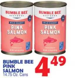 Bravo Supermarkets BUMBLE BEE PINK SALMON offer
