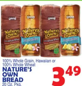 Bravo Supermarkets NATURE'S OWN BREAD offer