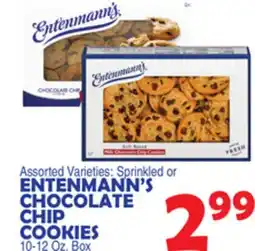 Bravo Supermarkets ENTENMANN'S CHOCOLATE CHIP COOKIES offer