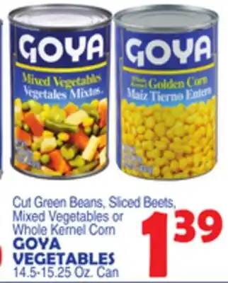 Bravo Supermarkets GOYA VEGETABLES offer