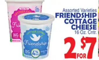 Bravo Supermarkets FRIENDSHIP COTTAGE CHEESE offer