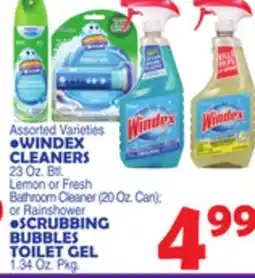 Bravo Supermarkets WINDEX CLEANERS 23 Oz. Btl offer
