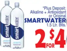 Bravo Supermarkets SMARTWATER offer