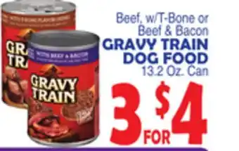 Bravo Supermarkets GRAVY TRAIN DOG FOOD offer