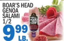 Bravo Supermarkets BOAR'S HEAD GENOA SALAMI offer