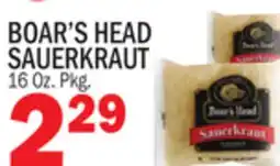 Bravo Supermarkets BOAR'S HEAD SAUERKRAUT offer