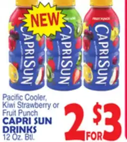 Bravo Supermarkets CAPRI SUN DRINKS offer