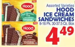 Bravo Supermarkets HOOD ICE CREAM SANDWICHES offer