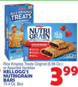 Bravo Supermarkets KELLOGG'S NUTRIGRAIN BARS offer