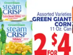 Bravo Supermarkets GREEN GIANT CORN offer