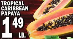 Bravo Supermarkets CARIBBEAN PAPAYA offer