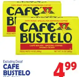 Bravo Supermarkets CAFE BUSTELO offer