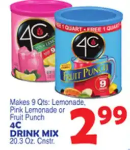 Bravo Supermarkets 4C DRINK MIX offer