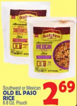 Bravo Supermarkets OLD EL PASO RICE offer