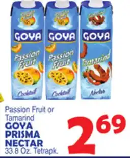 Bravo Supermarkets GOYA PRISMA NECTAR offer