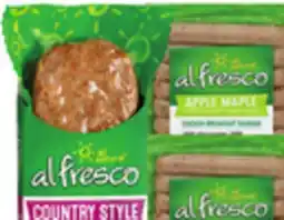 Bravo Supermarkets AL FRESCO CHICKEN BREAKFAST SAUSAGE PATTIES offer