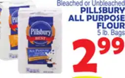 Bravo Supermarkets PILLSBURY ALL PURPOSE FLOUR offer