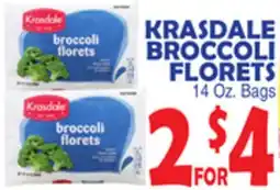 Bravo Supermarkets KRASDALE BROCCOLI FLORETS offer