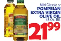 Bravo Supermarkets POMPEIAN EXTRA VIRGIN OLIVE OIL offer