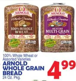 Bravo Supermarkets ARNOLD WHOLE GRAIN BREAD offer