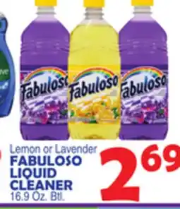Bravo Supermarkets FABULOSO LIQUID CLEANER offer
