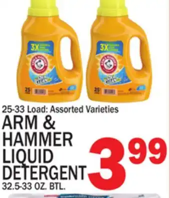 C Town ARM & HAMMER LIQUID DETERGENT offer