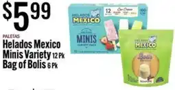 Jons International Helados mexico minis variety bag of bolis offer